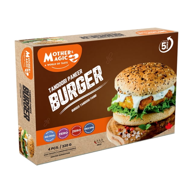 MM Tandoori Paneer Patty 320G Galettes croustillantes au paneer tandoori