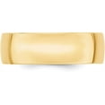 thumbnail image 2 of Avariah 10k Yellow Gold 7.2mm Lightweight Comfort Fit Wedding Band Size 10 - Ring Size 10.0, 2 of 6
