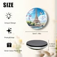 thumbnail image 2 of Glass Refrigerator Magnet 6Pcs Magnetic Fridge Sticker,Decor for Kitchen,Whiteboard,Cabinet,Eiffel Tower In Paris, 2 of 5