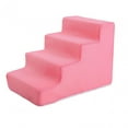 thumbnail image 4 of Escalera de Alta Densidad Fernando para Mascotas Rosa 4 Pasos, 4 of 8