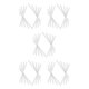 thumbnail image 2 of Injueey 100pcs Acrylic Practical Convenient Lollipop Stick Candy Rod Good Sealing Transparent Stirring Exquisite Long Stick Appearance Type2 NO2, 2 of 6