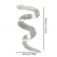 thumbnail image 3 of Juguete antiestrés de serpiente transparente y brillante | Simulación realista | Juguete antiestrés suave, con amasado y estiramiento | Alivio de la ansiedad para niños y adultos | Adorno decor, 3 of 5