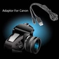 thumbnail image 2 of línea de conexión Cable de alimentación de carga USB de 1,5 m para adaptador de corriente de cámara Canon CA-110E Hugtrwg Para estrenar, 2 of 6
