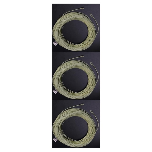 Línea de pesca con mosca Advancent Weight Forward WF7F 100FT con bucles