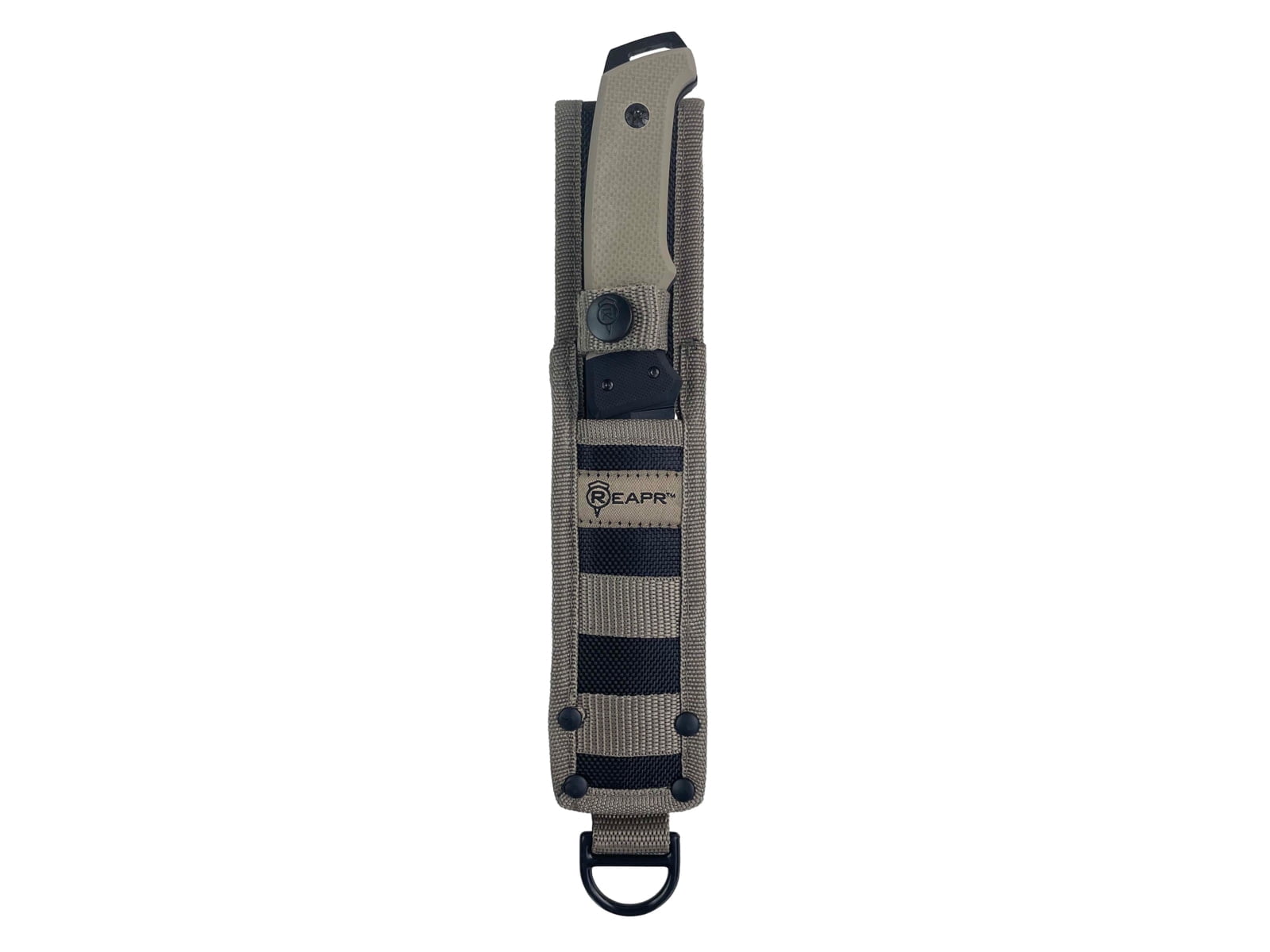 Reapr Brigade Fixed Blade Knife, 5in, 3Cr13 Stainless Steel, Brown