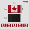 thumbnail image 3 of 3D Embroidered Canada Flag Hook and Loop Patch for Gear Hats Clothing Sport Work Interchangeable Edition, 3 of 6
