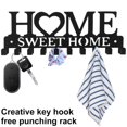 thumbnail image 1 of CNKOO Metal Key Holder Hooks Key Storage Hanger Sturdy Iron Towel Hooks Rack Decorative Wall Hanging Row Hooks, 1 of 10