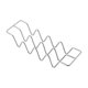 thumbnail image 1 of Soporte para tacos Soporte para tacos de acero inoxidable Soporte para conchas de tacos Bandeja para tacos Estante para tacos mexicanos en forma de onda para tortillas, burritos, perritos calientes, 1 of 5