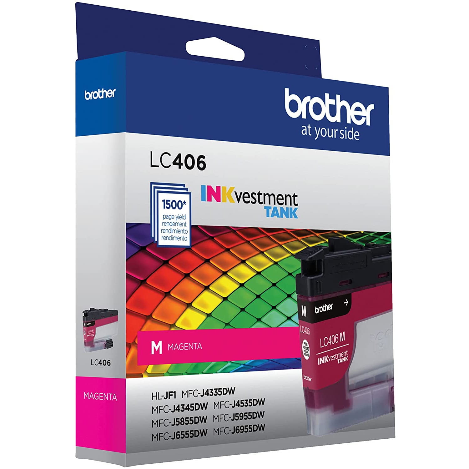 Brother Genuine LC406BKS INKvestment Inkjet Cartridges, High