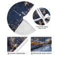 thumbnail image 2 of Ryvnso Christmas Tree Skirt Train Winter View Xmas Tree Skirts Ornament Home Decorations 47.2", 2 of 6
