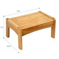 thumbnail image 4 of Slatted Step Stool - Oak Finish, 4 of 6