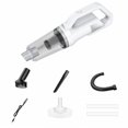 thumbnail image 1 of Aspirador de coche inalámbrico, potencia de succión de 12 kPa, aspirador doméstico pequeño en seco y húmedo, aspirador de mano de 120 W con cepillo para suelos JAMW Sencillez, 1 of 5