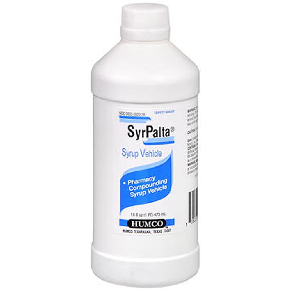Humco SyrPalta Syrup Vehicle -16 oz