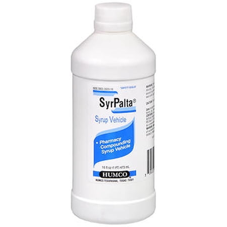 Humco SyrPalta Syrup Vehicle -16 oz