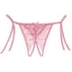 thumbnail image 3 of Conjuntos de Lencería Gibobby Mujeres Tanga Sexy Transparente Rosa Talla única, 3 of 4