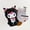 Black, variant on Cartoon Sitting Kuromi Phone Case Compatible with iPhone 17 16 15 Pro Max 14 13 Shockproof