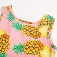 thumbnail image 3 of TAIAOJING 1-6Y Toddler Baby Kids Girls Sleeveless Pineapple Fruit Skirt Princess Dresses Clothes For 18-24 Months, 3 of 8