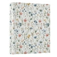 thumbnail image 2 of Three Ring Binder Vintage Pastel Flowers and Branches 1.5 Inch Round Binder D-Rings for Office Supplies and More, 2 of 10