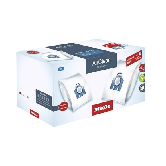 Bolsas para aspiradora Miele Performance Pack AirClean 3D GN