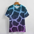 thumbnail image 5 of Beach Blue Giraffe T Shirts Animal Print Street Style T Shirt Women Short-Sleeve Pretty Big Size Tees Design Tops Prese, 5 of 7