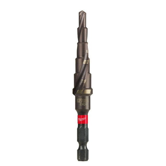 Milwaukee 48-89-9242 #2 3/16 - 1/2" SHOCKWAVE Impact Duty Step Bit