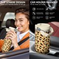 thumbnail image 5 of Camouflage 30oz Handheld Travel Tumbler with Handle – Double Wall Stainless Steel Insulated Cup, Flip Straw Lid, Leak-Proof & BPA-Free for Hot and Cold Drinks – Durable Coffee & Juice Mug Black, 5 of 6