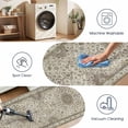 thumbnail image 3 of Washable Kitchen Runner Rug 2x5 ft, Non Slip Soft Low Profile Kitchen Rug with PVC Backing, Vintage Distressed Medallion Oriental Rug for Kitchen Sink, Hallway & Laundry Room, 3 of 6