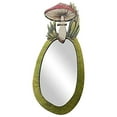 thumbnail image 2 of Wooden Mushroom Handheld Small Retro Mushroom Wall Decorative, Makeup Magnifying Glass, 2 of 5