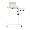 thumbnail image 4 of Lorelo Bed Side Table, Height Liftable Overbed Bedside Table with Wheels, Adjustable Tilt Hospital Bed Table, Foldable Over Bed Table for Home, 4 of 7
