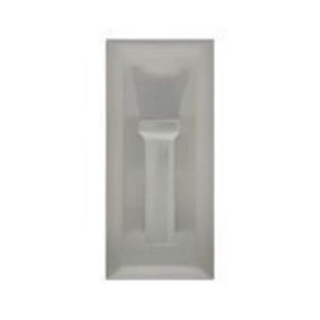 15 Satin Nickel Deadlatches - 15 lbs Satin Nickel Rectangle Hook, Small