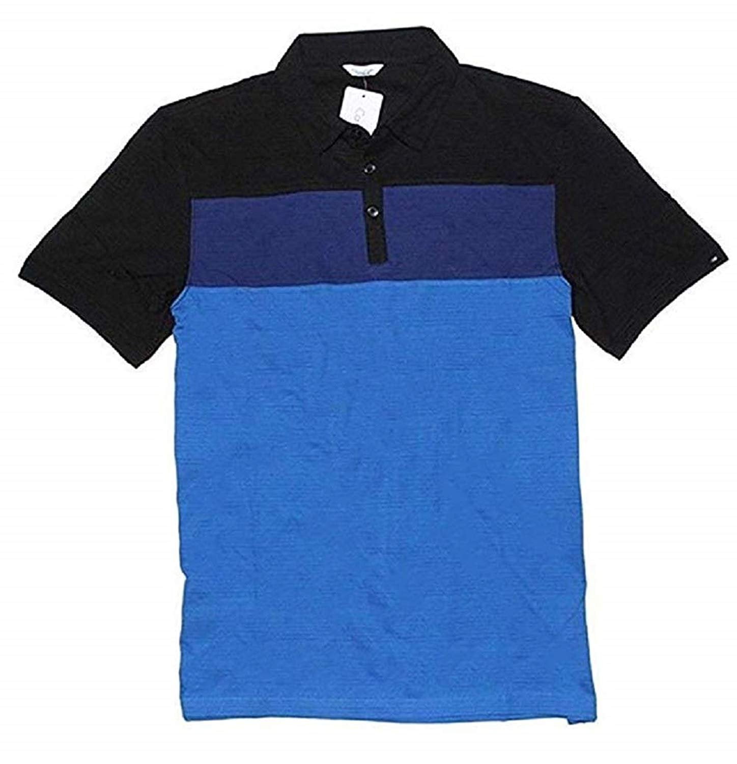 Calvin Klein Polo Shirt 100% Cotton, Variety Black/Blue X-Large -  