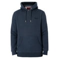 thumbnail image 5 of Superdry Essential Logo Pullover Hoodie, Blue, 5 of 5