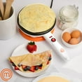 thumbnail image 3 of MasterChef Cordless Crepe Maker with Non-stick Dipping Plate plus Electric Base and Spatula, Recipe Guide Included, Fun Baking Gift, 3 of 5