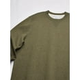 thumbnail image 2 of Champion Men's Authentic Originals Sueded Fleece Sweatshirt, Green Luck Heather, Small, 2 of 4