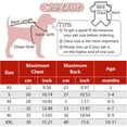 thumbnail image 5 of Sphynx Cat Clothes Thin Hairless Cat Pajamas Cotton Cat Coat Vest Kitten T-Shirts,S,Red, 5 of 6