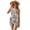 Abstract Spring Floral, variant on Xixirimido Lemon and Blue Floral Print Girls Swimwear One Piece with Adjustable Strap and Removable Bra, Fashion Bathing Suit with Mesh Cover Up Skirt for Teens, Size 9-10 Years