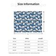 thumbnail image 5 of Fuzoiu Swan Birds Print Flannel Blanket,Throw Blanket,Flannel Home Decor,Fleece Bed Blankets,Cozy Soft Blanket for Bed, Sofa, Camping, and Travel-60"x50", 5 of 6