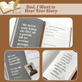thumbnail image 3 of Papá, quiero escuchar tu historia Cuaderno de cuero, Diario guiado por un padre para compartir su vida y su amor, Envuelto en cuero, 3 of 5
