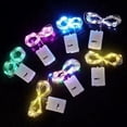 thumbnail image 3 of Cadena de luces LED para botella de vino, tapón de botón, caja de batería, lámpara de alambre de cobre, decoración de habitación, ambiente, pequeñas luces de colores, 3 of 4