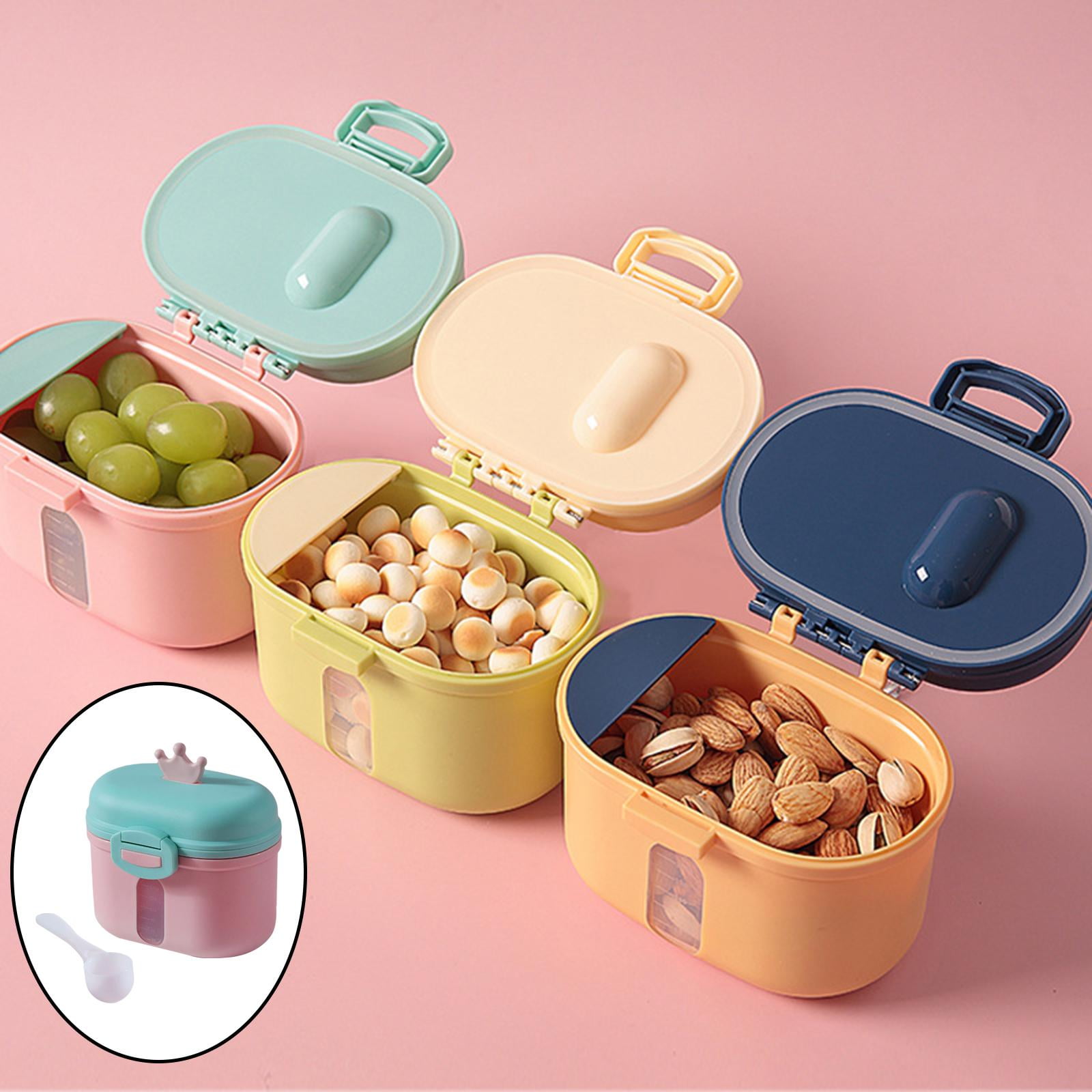 Milk Powder For Going Out Formula To Go Storage Milk Powder Formula Container Portable Formula Dispenser Formula Container Milk Dispenser Pots Travel Dispenser