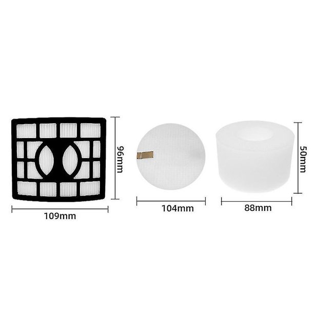 Compatible con filtro de vacío Shark Nv800, accesorios para aspiradora