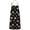 Pioneer Flower Floral-2, variant on Pioneer Flower Floral Print Pattern Cotton Linen Apron with Pockets, Waterproof Adjustable, 33x27 Inch for Kitchen, Gardening, BBQ, Salon