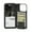 Black, variant on iPhone 15 wallet / storage phone case