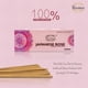 thumbnail image 5 of Varitas de incienso Raajsee Japanese Rose, paquete de 100 g, 100% orgánicas, 5 of 9