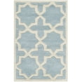 thumbnail image 2 of SAFAVIEH Chatham Giovanni Geometric Wool Area Rug, Blue/Ivory, 2' x 3', 2 of 8