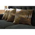 thumbnail image 2 of Ambesonne Nature Throw Pillow Cover 4 Pack, Walkway at Canal Misty, 18", Orange Brown, 2 of 6