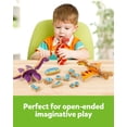 thumbnail image 4 of Juguete de construcción Coogam Dinosaur Snap Together para niños de 3 a 5 años, 4 of 7