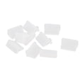 thumbnail image 1 of 10Pcs Silicone USB Port Cover Cap  Protector Clear for Female End, 1 of 1