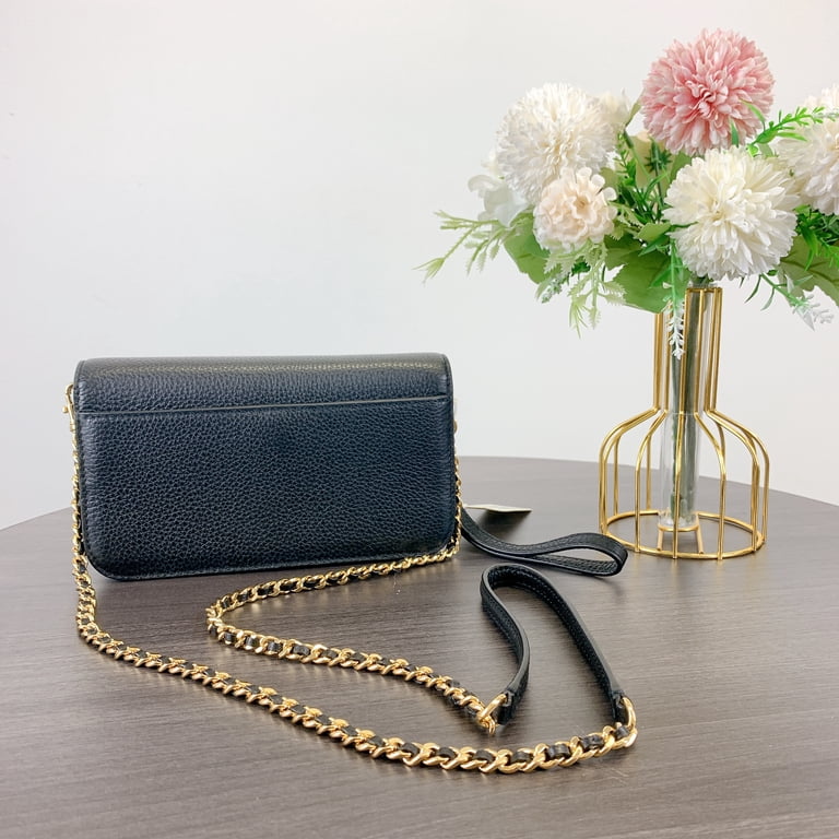 Tory Burch 141012 Britten Small Chain Wallet Wristlet Crossbody 