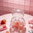thumbnail image 3 of Yunuuuoa Bear Candy Container Plastic Storage Box for Valentine's Day Gifts Birthday Party Favors Decorative Treat Jars Bulk Set Reusable Clear Display 12pcs, 3 of 9